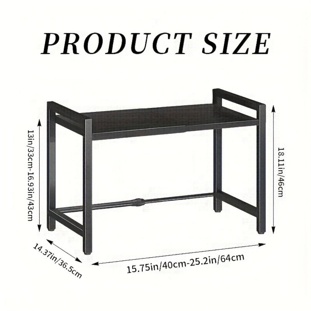 Kitchen Storage Rack with Tool-Free Assembly for Organized Everyday Storage detail image