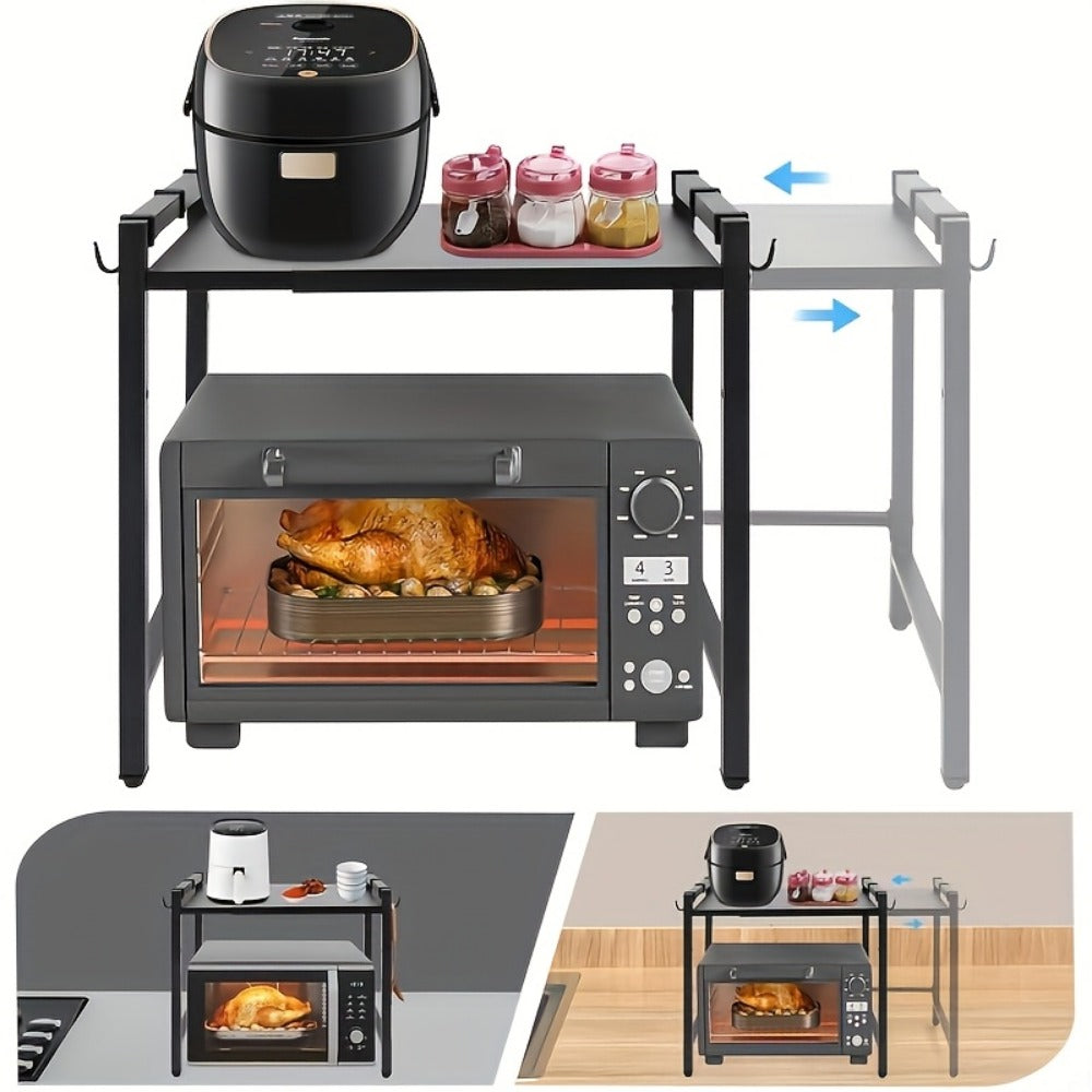 Kitchen Storage Rack with Tool-Free Assembly for Organized Everyday Storage detail image - detail view 5