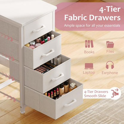 L-Shaped L Shaped Desk for Work, Display, and Everyday Use in Bedroom detail image - detail view 5