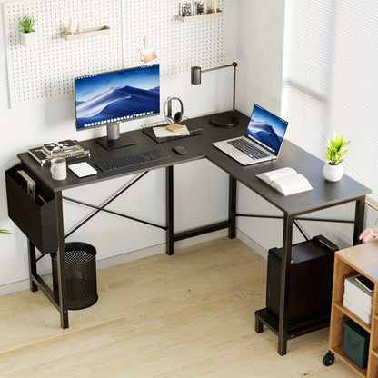 Computer Desk shown in the Black Table option