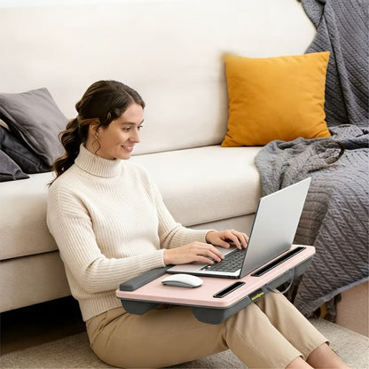 Lap Desk with Tablet Slot for Work, Display, and Everyday Use in Home Office detail image - detail view 3