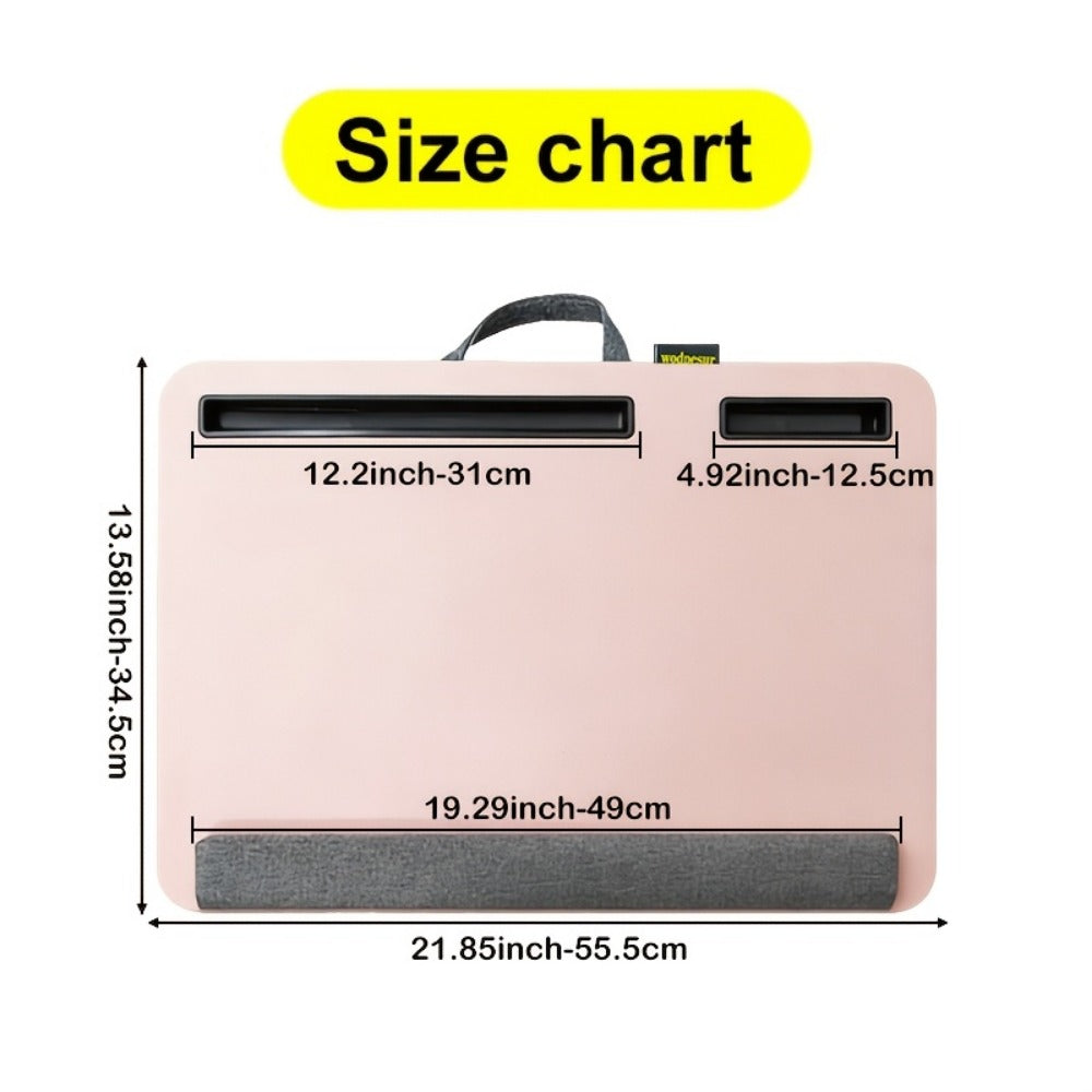 Lap Desk with Tablet Slot for Work, Display, and Everyday Use in Home Office detail image - detail view 4