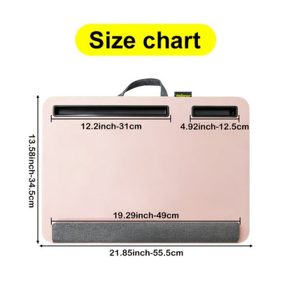 Lap Desk with Tablet Slot for Work, Display, and Everyday Use in Home Office detail image - detail view 4