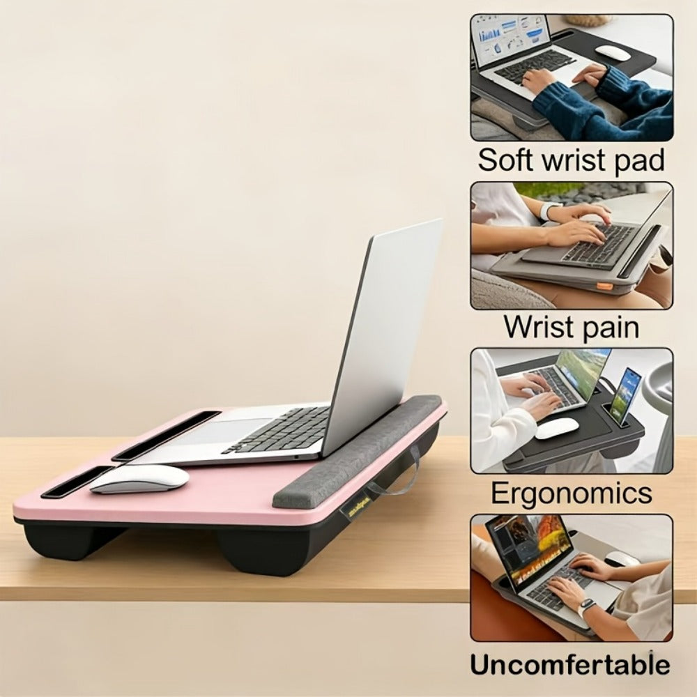 Lap Desk with Tablet Slot for Work, Display, and Everyday Use in Home Office detail image - detail view 6