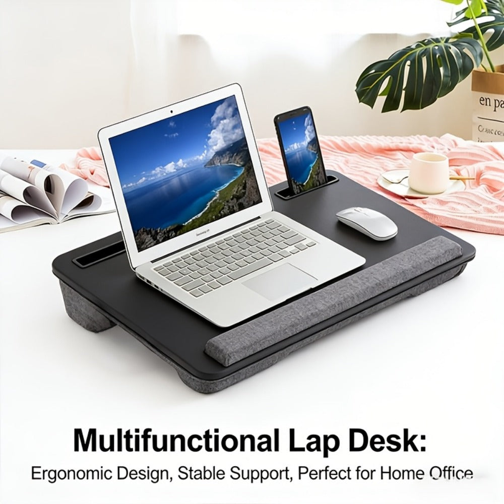 Lap Desk with Tablet Slot for Work, Display, and Everyday Use in Home Office detail image - detail view 8