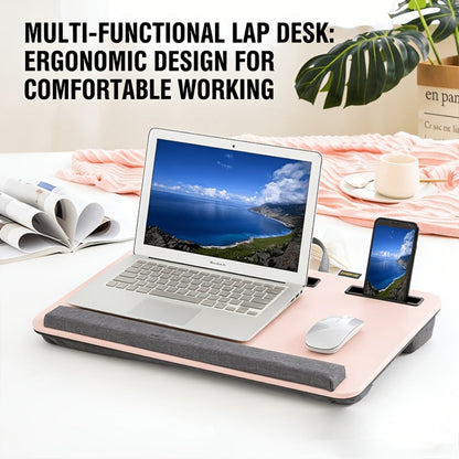Lap Desk with Tablet Slot for Work, Display, and Everyday Use in Home Office detail image - detail view 9