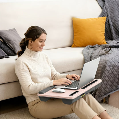 Lap Desk shown in the Milky Mist Powder option