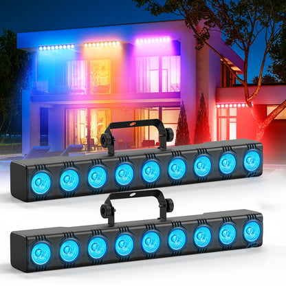 LED Stage Light shown in the 2pcs option