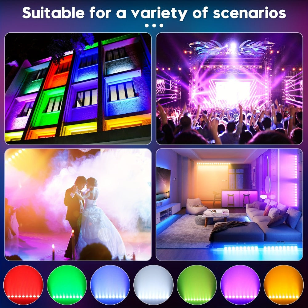 LED Stage Light, RGBW, DMX Control, Home, Party, Weddings for Stage and Party Lighting detail image - detail view 6