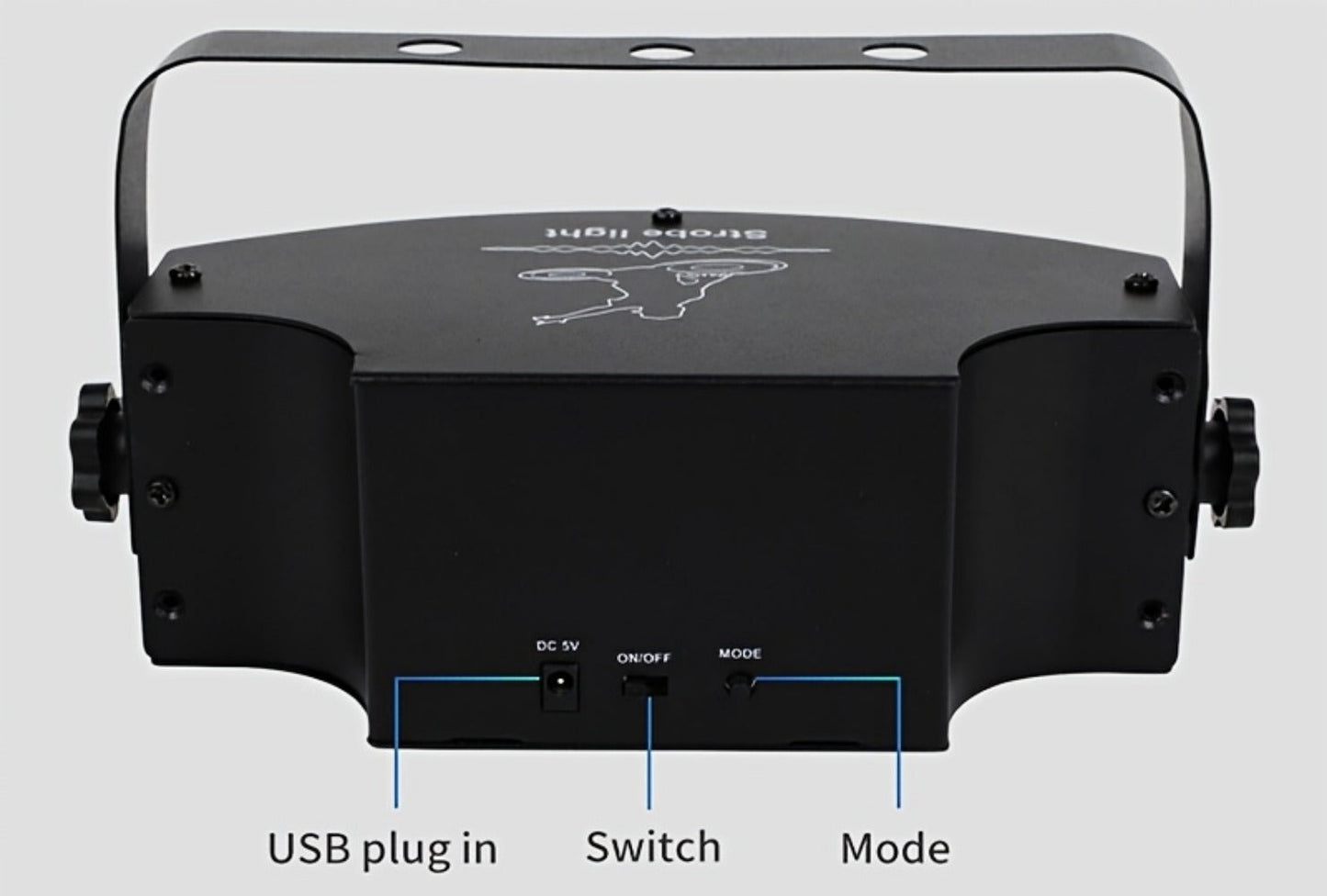 LED Stage Light, Sound Activated, Remote Control, Lights for Stage and Party Lighting detail image - detail view 13