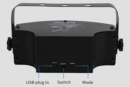 LED Stage Light, Sound Activated, Remote Control, Lights for Stage and Party Lighting detail image - detail view 13