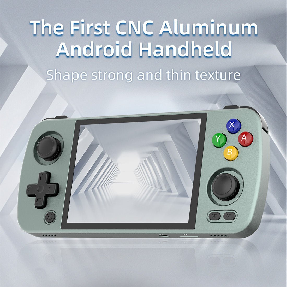 Anbernic RG405M Handheld Game Console CNC Aluminum Alloy Android 12 IPS Hall Joystick HDMI Retro Emulator 4500mAh 4GB RAM Wi-Fi Bluetooth