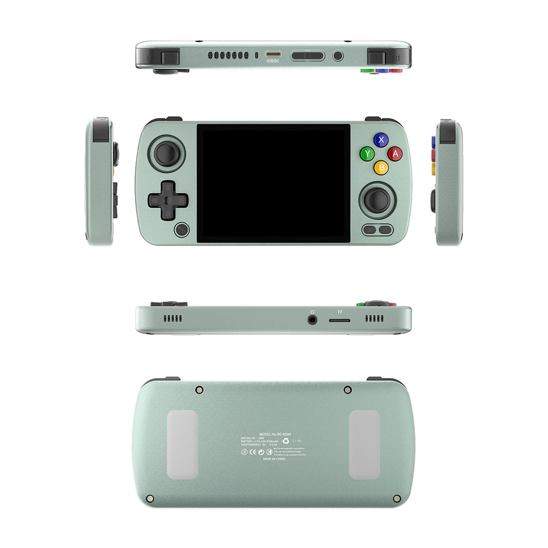 Anbernic RG405M Handheld Game Console CNC Aluminum Alloy Android 12 IPS Hall Joystick HDMI Retro Emulator 4500mAh 4GB RAM Wi-Fi Bluetooth