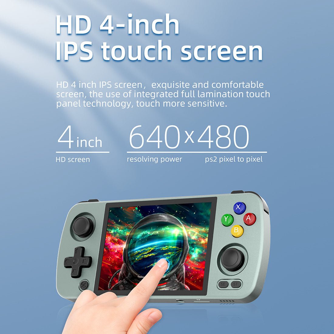 Anbernic RG405M Handheld Game Console CNC Aluminum Alloy Android 12 IPS Hall Joystick HDMI Retro Emulator 4500mAh 4GB RAM Wi-Fi Bluetooth