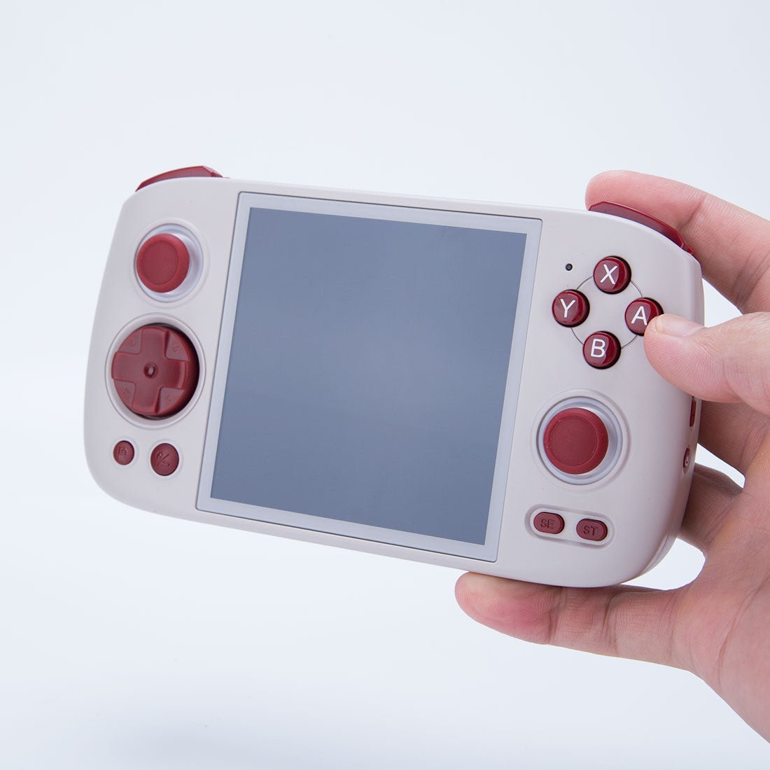 Anbernic RG Cube Retro Handheld Game Console Android 13 Square 3.95" IPS 720×720 Hall Effect Joysticks RGB DP Output 8GB RAM 128GB 5200mAh Battery Drift-Free Portable Emulator for Kids Teens Adults