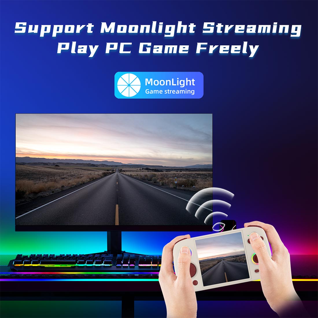 Anbernic RG Cube Retro Handheld Game Console Android 13 Square 3.95" IPS 720×720 Hall Effect Joysticks RGB DP Output 8GB RAM 128GB 5200mAh Battery Drift-Free Portable Emulator for Kids Teens Adults