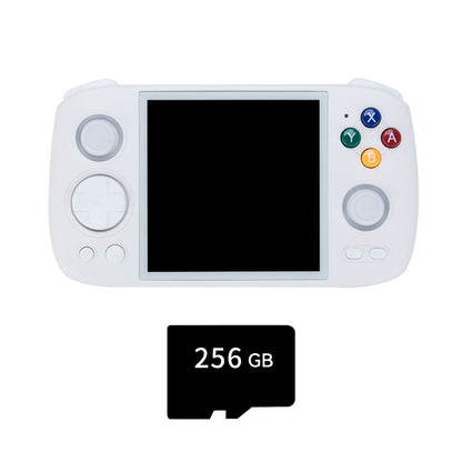 Anbernic RG Cube Retro Handheld Game Console Android 13 Square 3.95" IPS 720×720 Hall Effect Joysticks RGB DP Output 8GB RAM 128GB 5200mAh Battery Drift-Free Portable Emulator for Kids Teens Adults