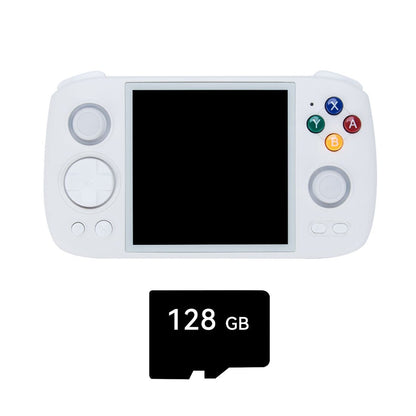 Anbernic RG Cube Retro Handheld Game Console Android 13 Square 3.95" IPS 720×720 Hall Effect Joysticks RGB DP Output 8GB RAM 128GB 5200mAh Battery Drift-Free Portable Emulator for Kids Teens Adults
