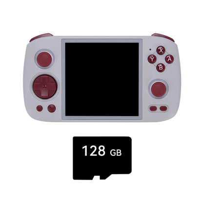 Anbernic RG Cube Retro Handheld Game Console Android 13 Square 3.95" IPS 720×720 Hall Effect Joysticks RGB DP Output 8GB RAM 128GB 5200mAh Battery Drift-Free Portable Emulator for Kids Teens Adults