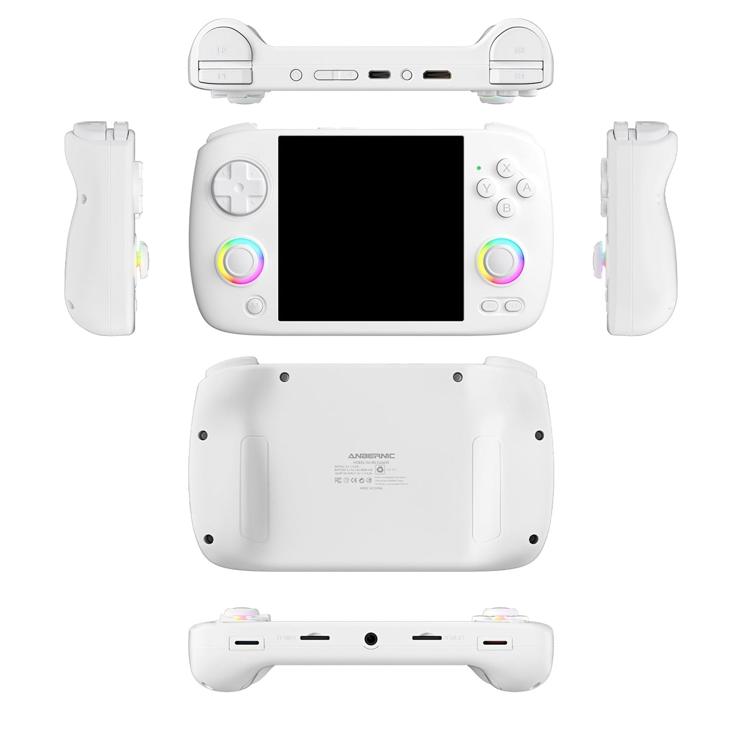 Anbernic RG CubeXX Retro Handheld Game Console - Unique Square 3.95" IPS 720x720 RGB Linux 30 Emulators 3800mAh Portable Gaming