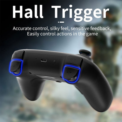 Anbernic RG P01 Bluetooth Game Controller - Hall Effect Joystick Trigger RGB Gyroscope 1000Hz Multi-Platform Wireless Gamepad 600mAh 3 Colors