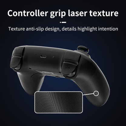Anbernic RG P01 Bluetooth Game Controller - Hall Effect Joystick Trigger RGB Gyroscope 1000Hz Multi-Platform Wireless Gamepad 600mAh 3 Colors