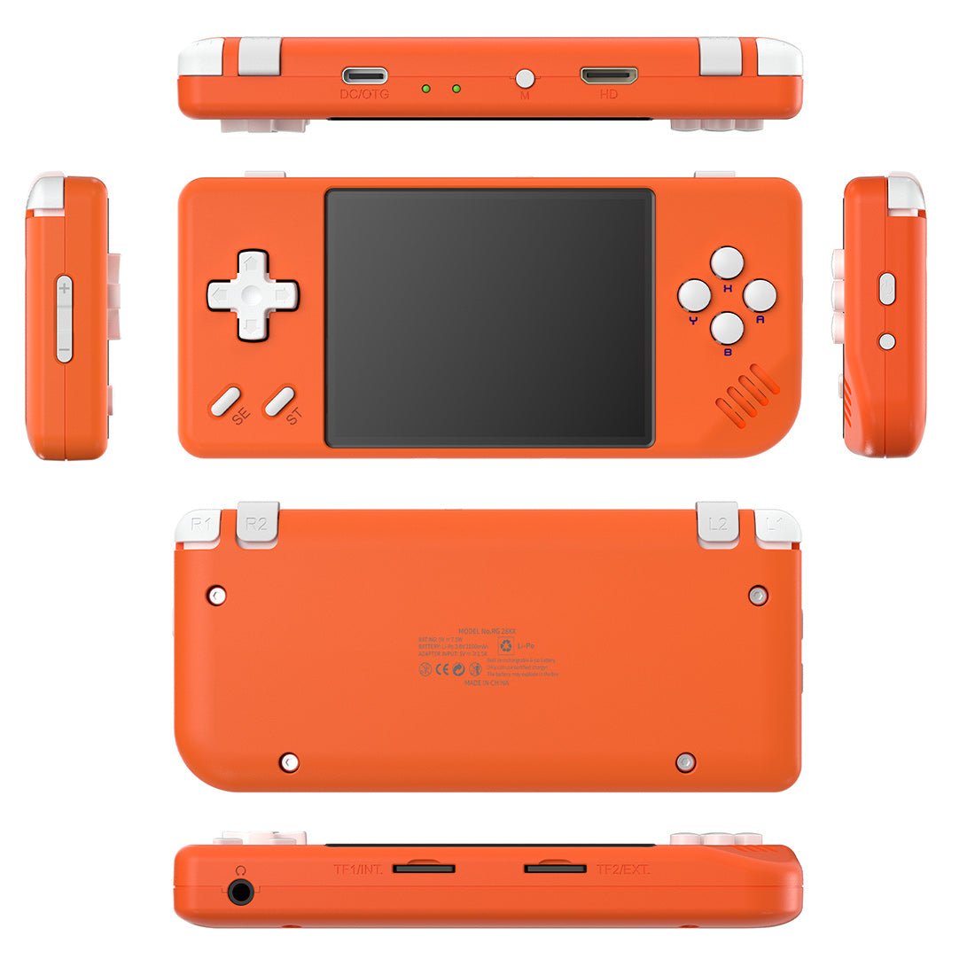 Anbernic RG28XX Retro Handheld Game Console - Compact Pocket Linux 2.8" IPS HDMI 30 Emulators 3100mAh 122g 4 Colors Portable Gaming