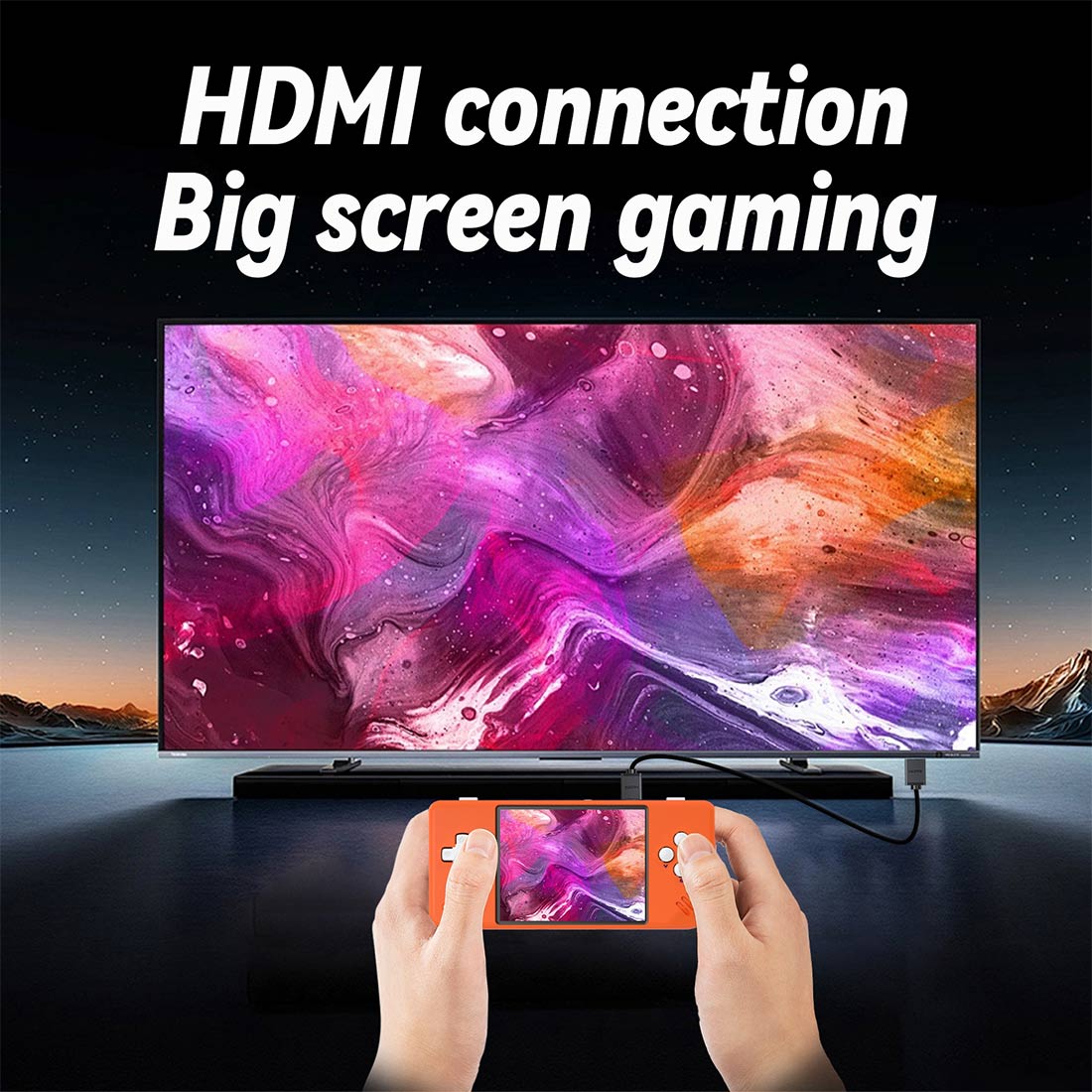 Anbernic RG28XX Retro Handheld Game Console - Compact Pocket Linux 2.8" IPS HDMI 30 Emulators 3100mAh 122g 4 Colors Portable Gaming