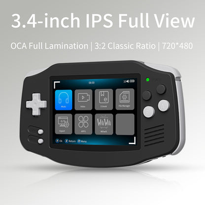 Anbernic RG34XX Retro Handheld Game Console - GBA Style Linux 3.4" IPS 720x480 Mini HDMI 30 Emulators 3500mAh 5 Colors Portable Gaming
