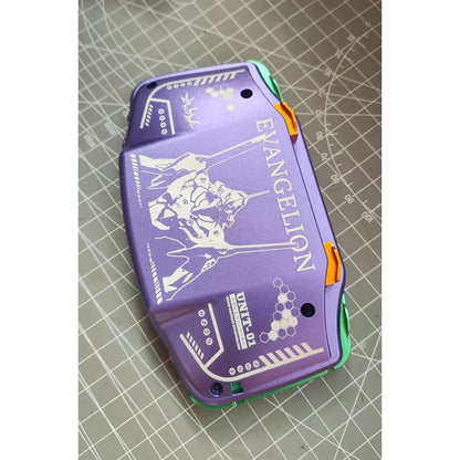 Anbernic RG34XX Metal Retro Handheld Game Console - GBA Style Linux 3.4" IPS 720x480 30 Emulators 3500mAh Portable Gaming Handheld Purple