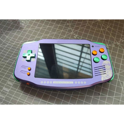 Anbernic RG34XX Metal Retro Handheld Game Console - GBA Style Linux 3.4" IPS 720x480 30 Emulators 3500mAh Portable Gaming Handheld Purple