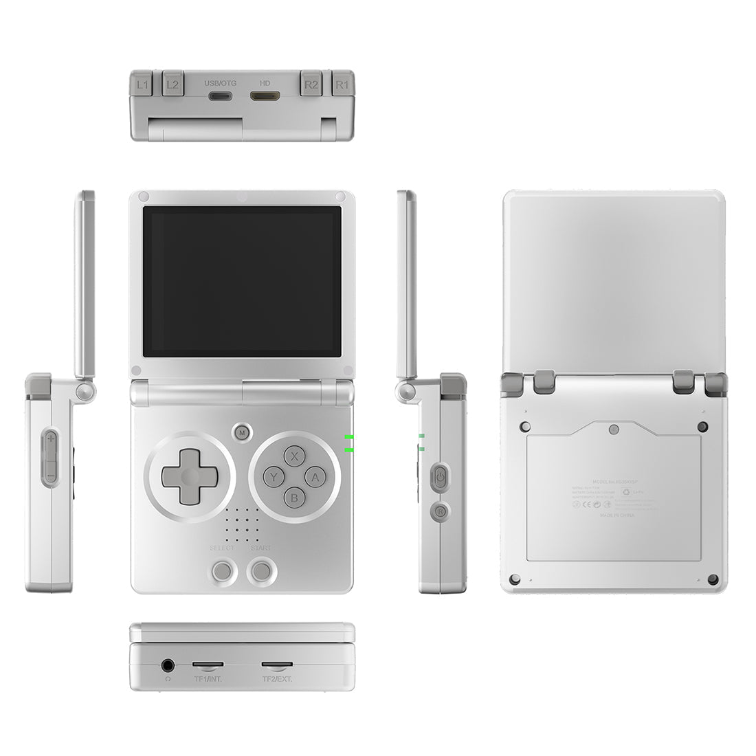 Anbernic RG35XXSP Flip Handheld Game Console Linux Clamshell GBA SP Style IPS HDMI Retro Emulator 3300mAh 30+ Systems Wi-Fi Bluetooth