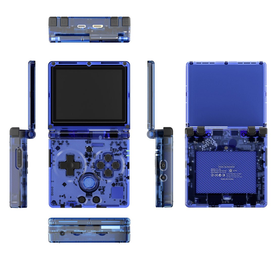 Anbernic RG35XXSP Flip Handheld Game Console Linux Clamshell GBA SP Style IPS HDMI Retro Emulator 3300mAh 30+ Systems Wi-Fi Bluetooth
