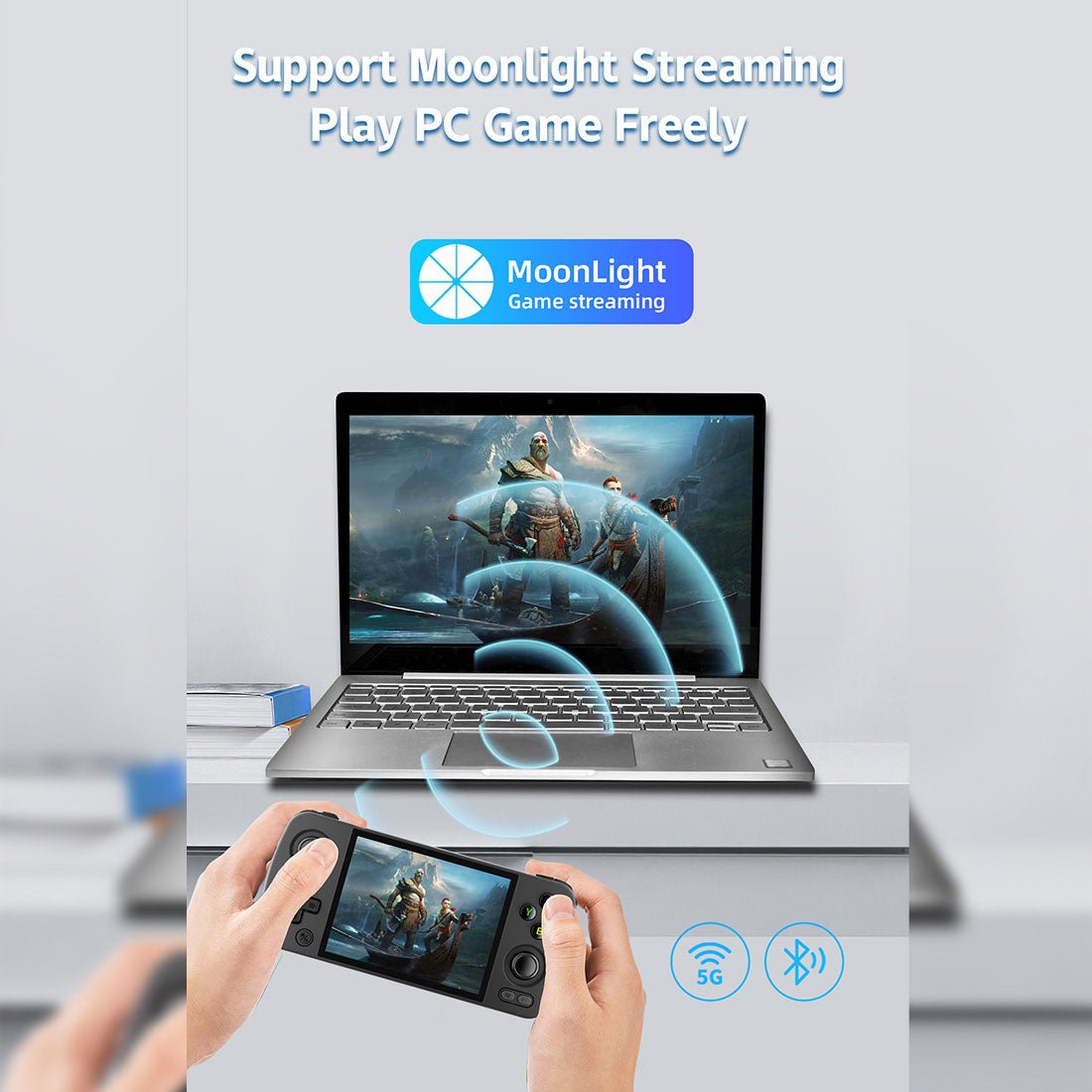 Anbernic RG405M Handheld Game Console CNC Aluminum Alloy Android 12 IPS Hall Joystick HDMI Retro Emulator 4500mAh 4GB RAM Wi-Fi Bluetooth