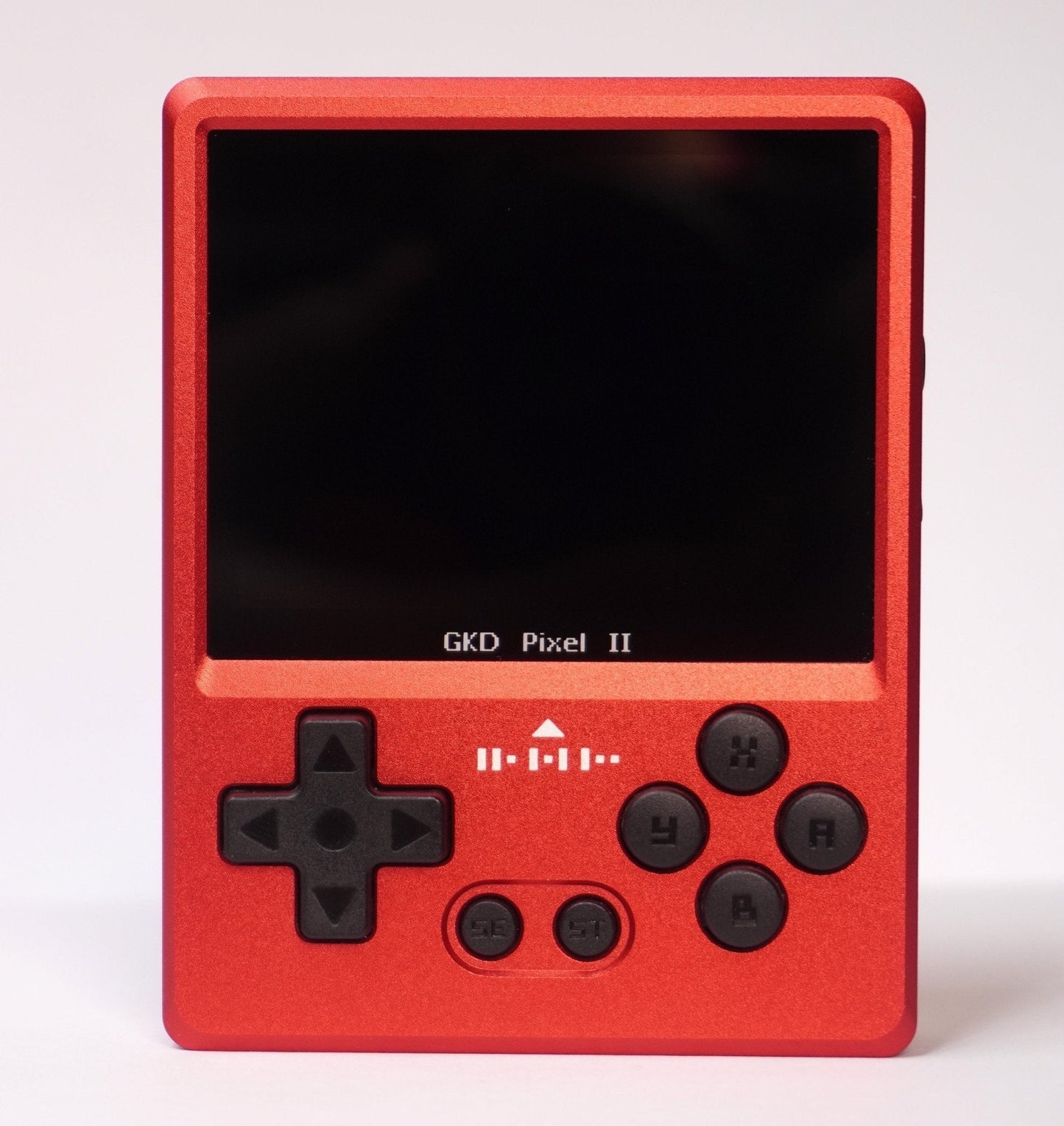 GKD Pixel 2 CNC Aluminum Retro Handheld Game Console 2.4-Inch IPS Full-Lamination OTG Vibration Feedback 64GB Preloaded Games Premium Metal Pocket Gaming Gift