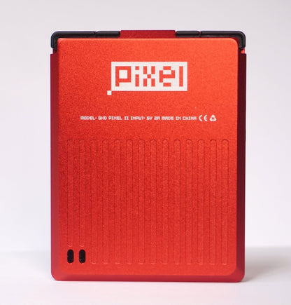 GKD Pixel 2 CNC Aluminum Retro Handheld Game Console 2.4-Inch IPS Full-Lamination OTG Vibration Feedback 64GB Preloaded Games Premium Metal Pocket Gaming Gift
