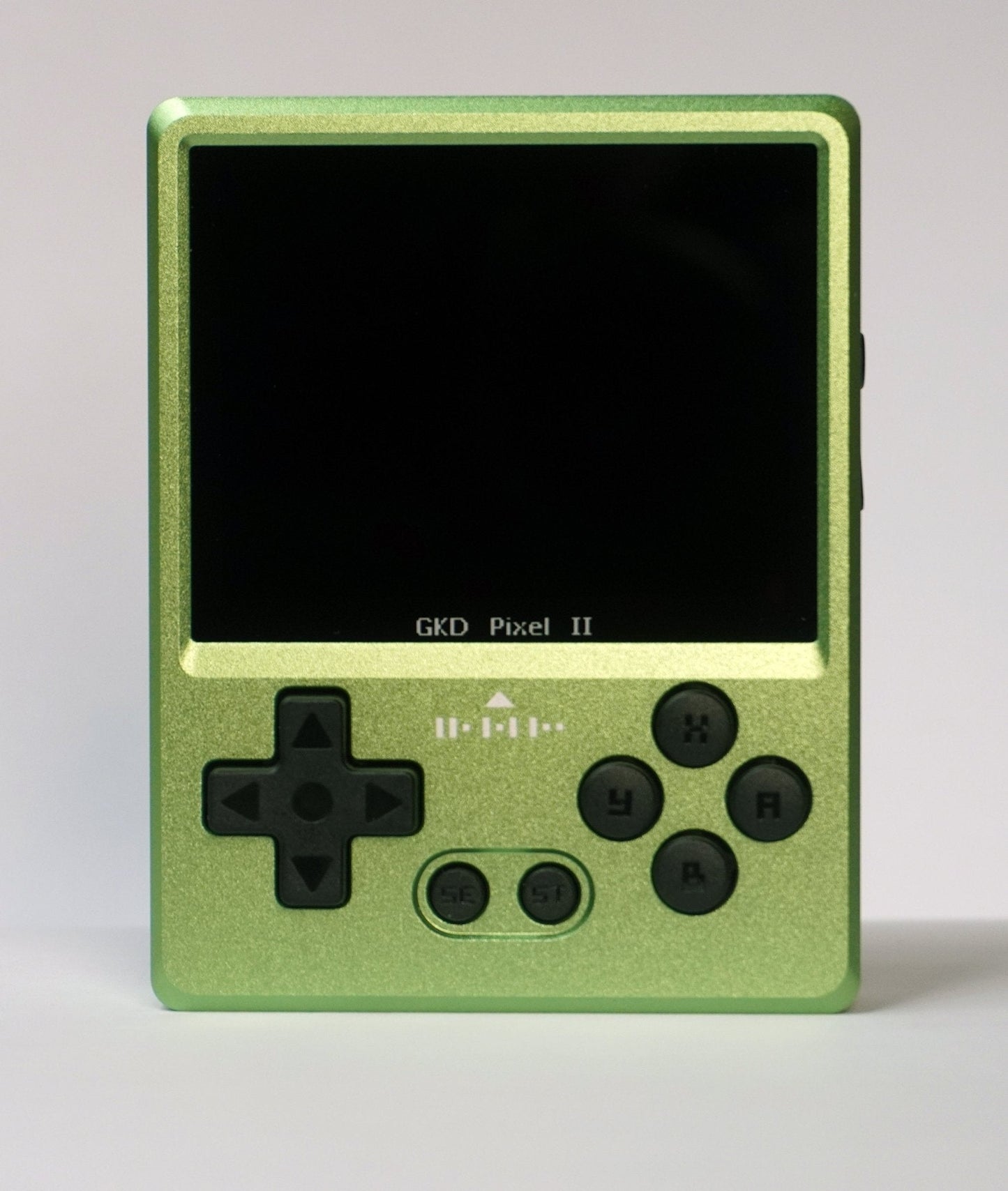 GKD Pixel 2 CNC Aluminum Retro Handheld Game Console 2.4-Inch IPS Full-Lamination OTG Vibration Feedback 64GB Preloaded Games Premium Metal Pocket Gaming Gift