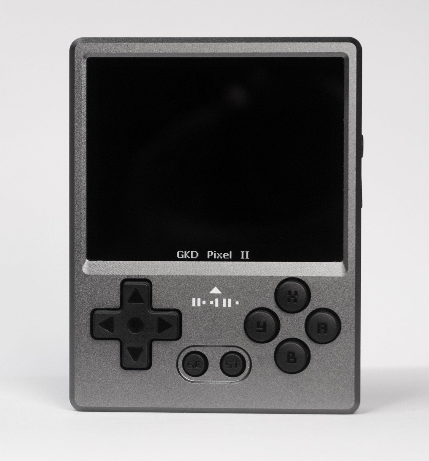 GKD Pixel 2 CNC Aluminum Retro Handheld Game Console 2.4-Inch IPS Full-Lamination OTG Vibration Feedback 64GB Preloaded Games Premium Metal Pocket Gaming Gift