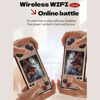 Miyoo A30 Horizontal Retro Handheld Game Console 2.8-Inch IPS 640x480 Wi-Fi 26+ Emulators NES SNES GBA PS1 Lightweight Portable Gaming Gift for Adults Kids