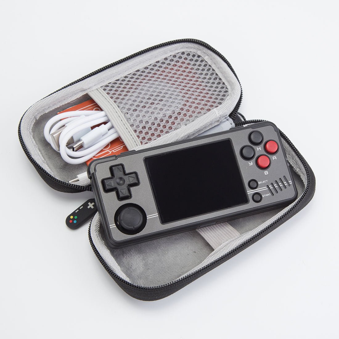 Miyoo A30 Horizontal Retro Handheld Game Console 2.8-Inch IPS 640x480 Wi-Fi 26+ Emulators NES SNES GBA PS1 Lightweight Portable Gaming Gift for Adults Kids