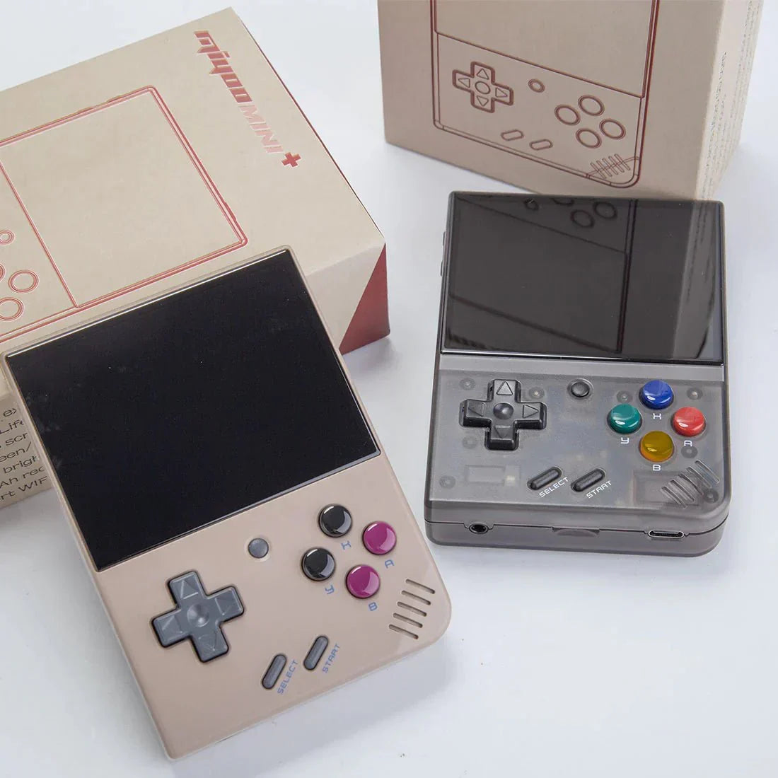 Miyoo Mini Plus Retro Handheld Game Console 3.5-Inch IPS 640x480 Onion OS 30+ Emulators Wi-Fi NES SNES GBA PS1 Portable Pocket Retro Gaming Gift
