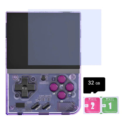 Miyoo Mini Plus Retro Handheld Game Console 3.5-Inch IPS 640x480 Onion OS 30+ Emulators Wi-Fi NES SNES GBA PS1 Portable Pocket Retro Gaming Gift