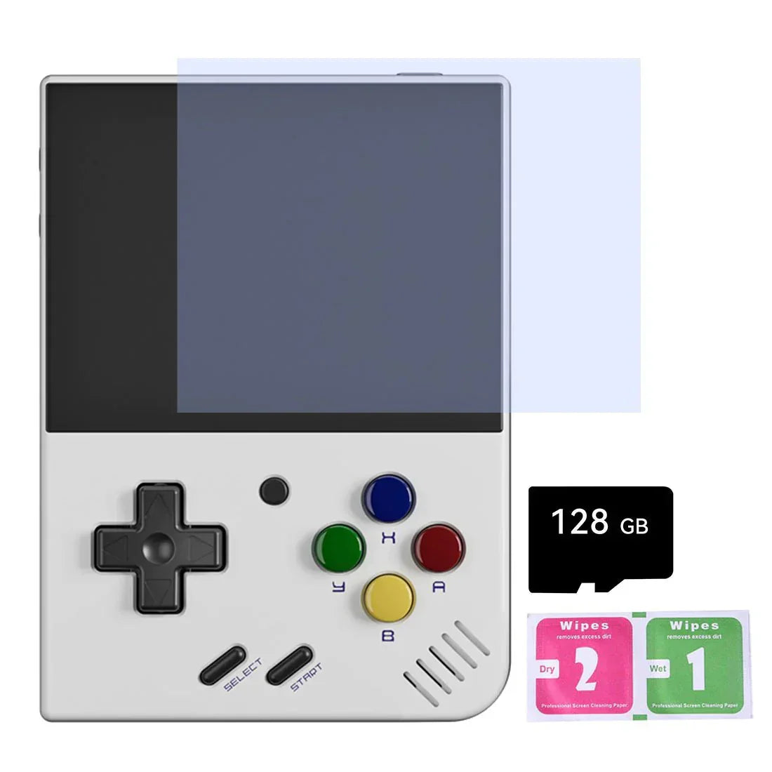 Miyoo Mini Plus Retro Handheld Game Console 3.5-Inch IPS 640x480 Onion OS 30+ Emulators Wi-Fi NES SNES GBA PS1 Portable Pocket Retro Gaming Gift