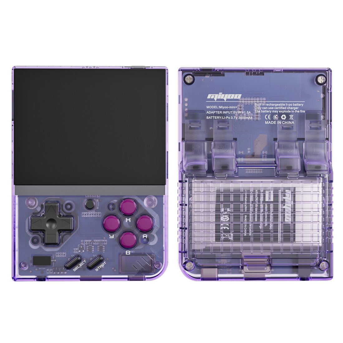 Miyoo Mini Plus Retro Handheld Game Console 3.5-Inch IPS 640x480 Onion OS 30+ Emulators Wi-Fi NES SNES GBA PS1 Portable Pocket Retro Gaming Gift