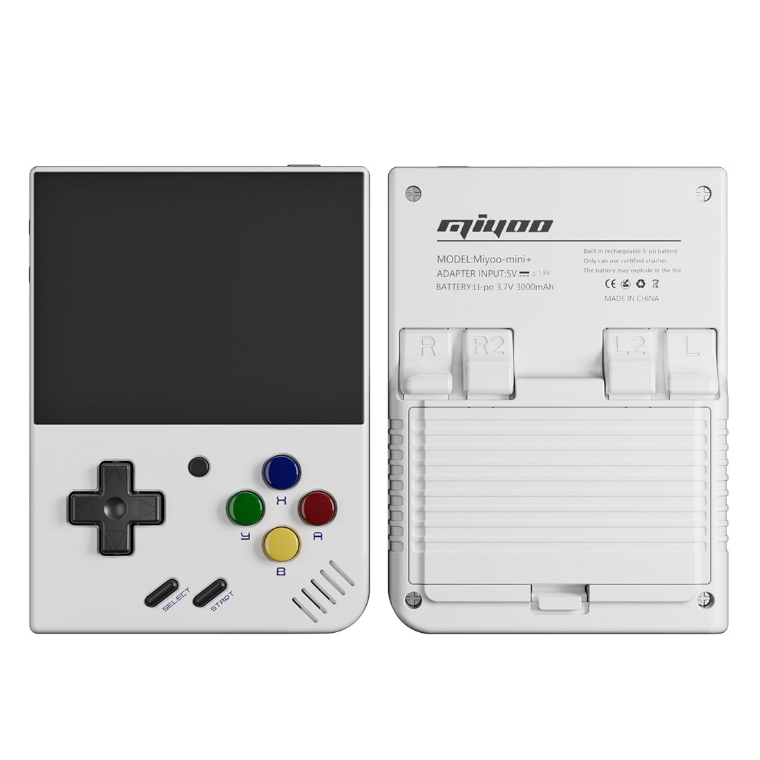 Miyoo Mini Plus Retro Handheld Game Console 3.5-Inch IPS 640x480 Onion OS 30+ Emulators Wi-Fi NES SNES GBA PS1 Portable Pocket Retro Gaming Gift
