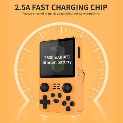 Open Source Retro Handheld Game Console Powkiddy RGB20S 3.5 Inch IPS 640x480 RK3326 ArkOS Linux Dual TF 256GB Portable Classic Emulator Gaming Device