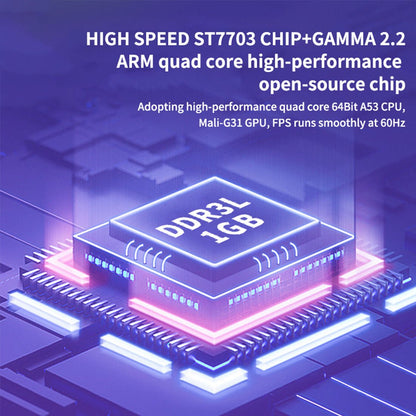 Open Source Retro Handheld Game Console Powkiddy RGB20S 3.5 Inch IPS 640x480 RK3326 ArkOS Linux Dual TF 256GB Portable Classic Emulator Gaming Device