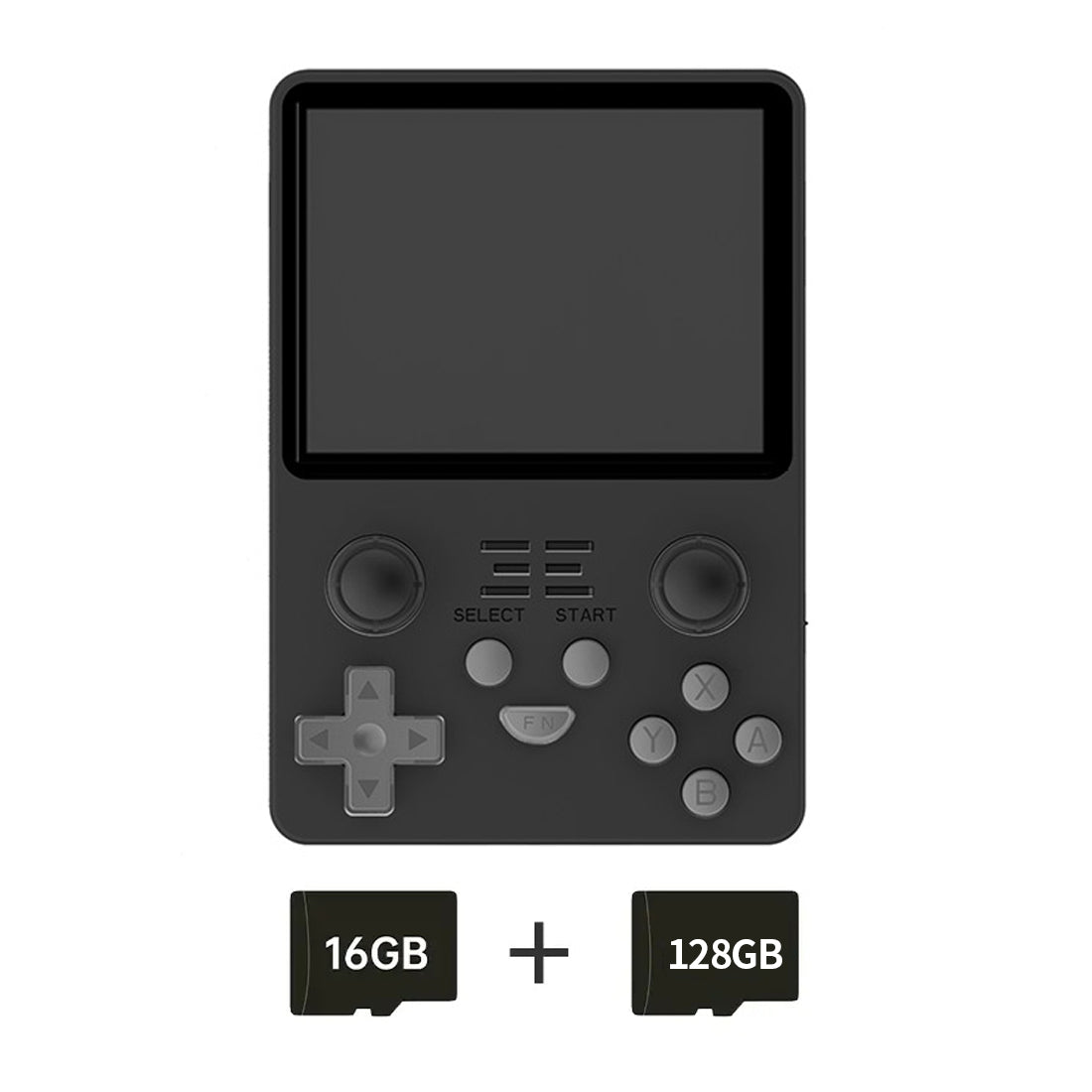 Open Source Retro Handheld Game Console Powkiddy RGB20S 3.5 Inch IPS 640x480 RK3326 ArkOS Linux Dual TF 256GB Portable Classic Emulator Gaming Device