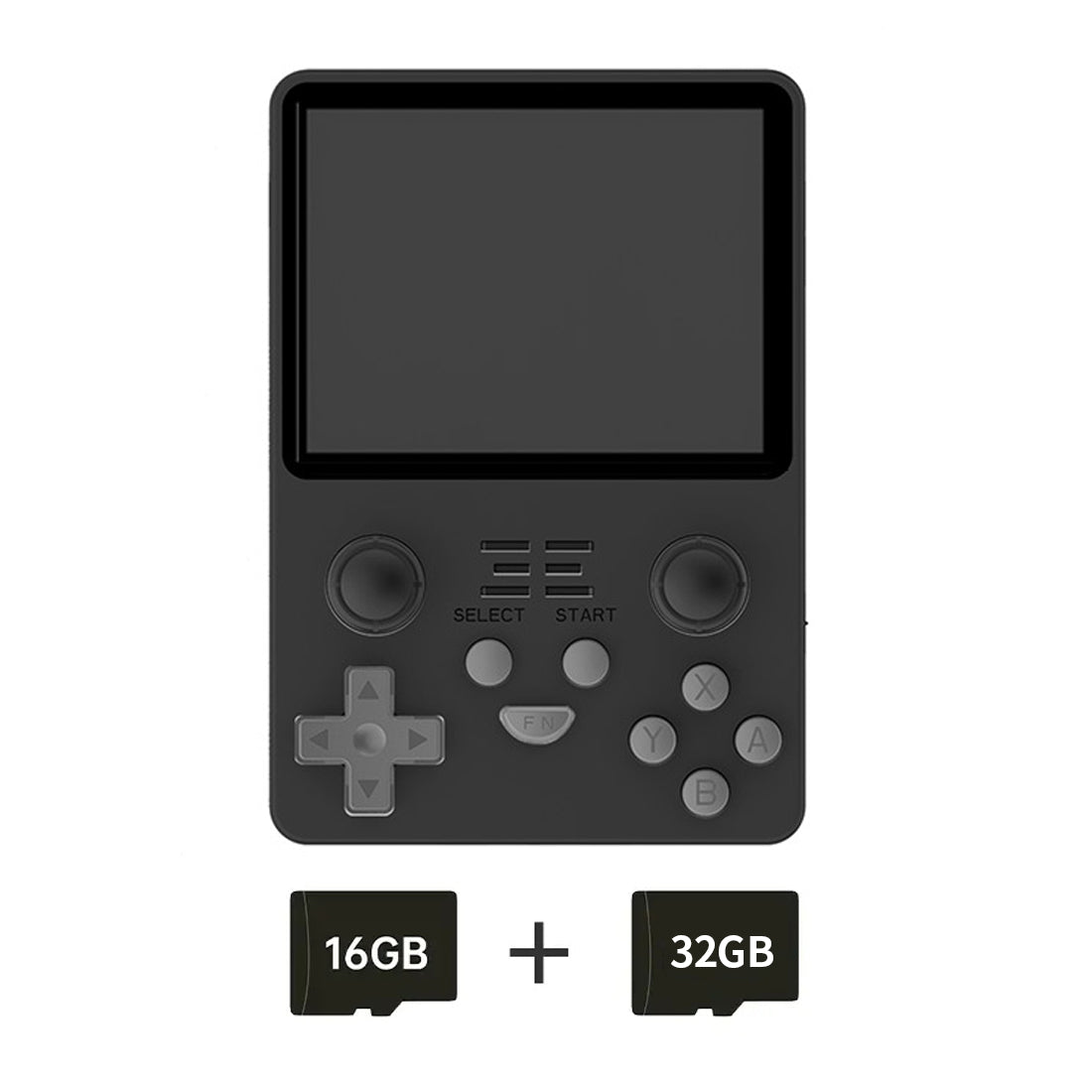 Open Source Retro Handheld Game Console Powkiddy RGB20S 3.5 Inch IPS 640x480 RK3326 ArkOS Linux Dual TF 256GB Portable Classic Emulator Gaming Device