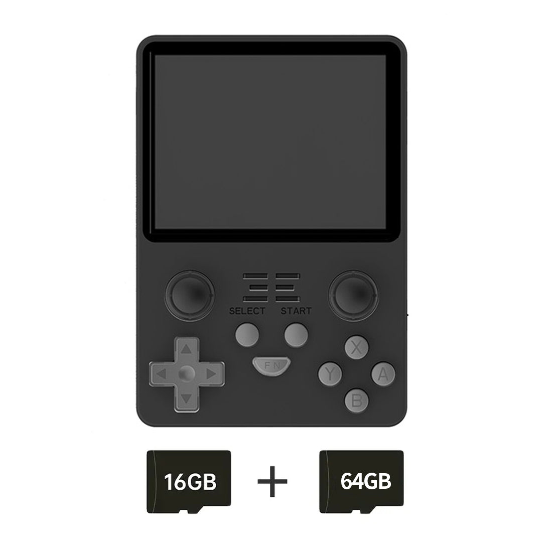 Open Source Retro Handheld Game Console Powkiddy RGB20S 3.5 Inch IPS 640x480 RK3326 ArkOS Linux Dual TF 256GB Portable Classic Emulator Gaming Device